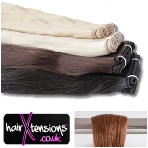 #30 Deep Auburn 22" Remy Weft Hair Extensions