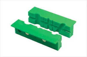 4" Plastic Magnetic Soft Jaw V Groove Pads for Metal Vise