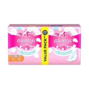 Always Maxi Soft Sanitary Pads Normal 20 Pads