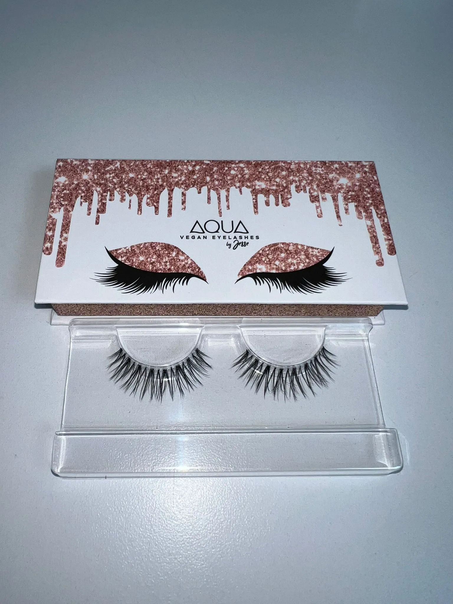 AQUA FAUX EYELASHES