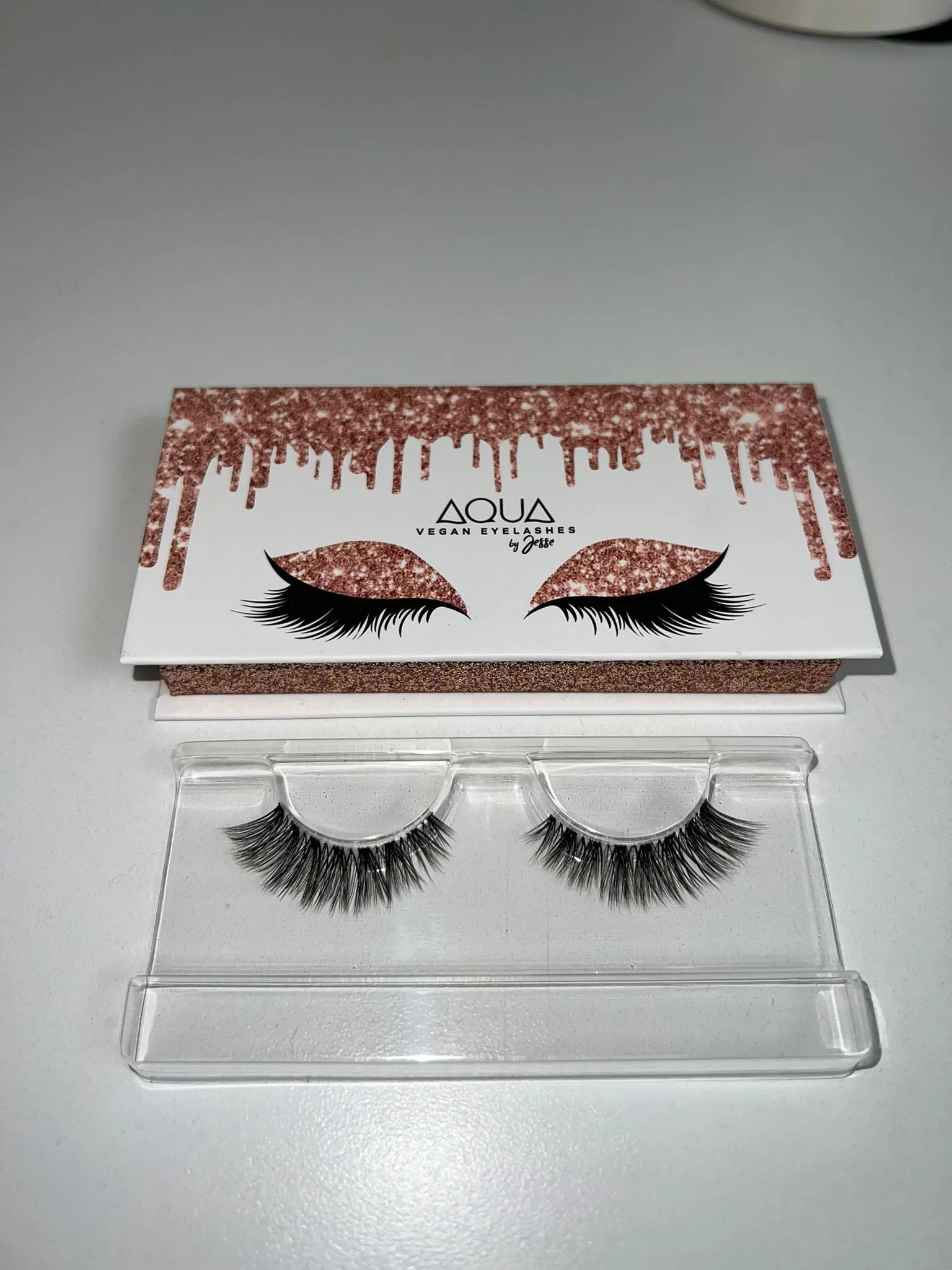 AQUA FAUX EYELASHES