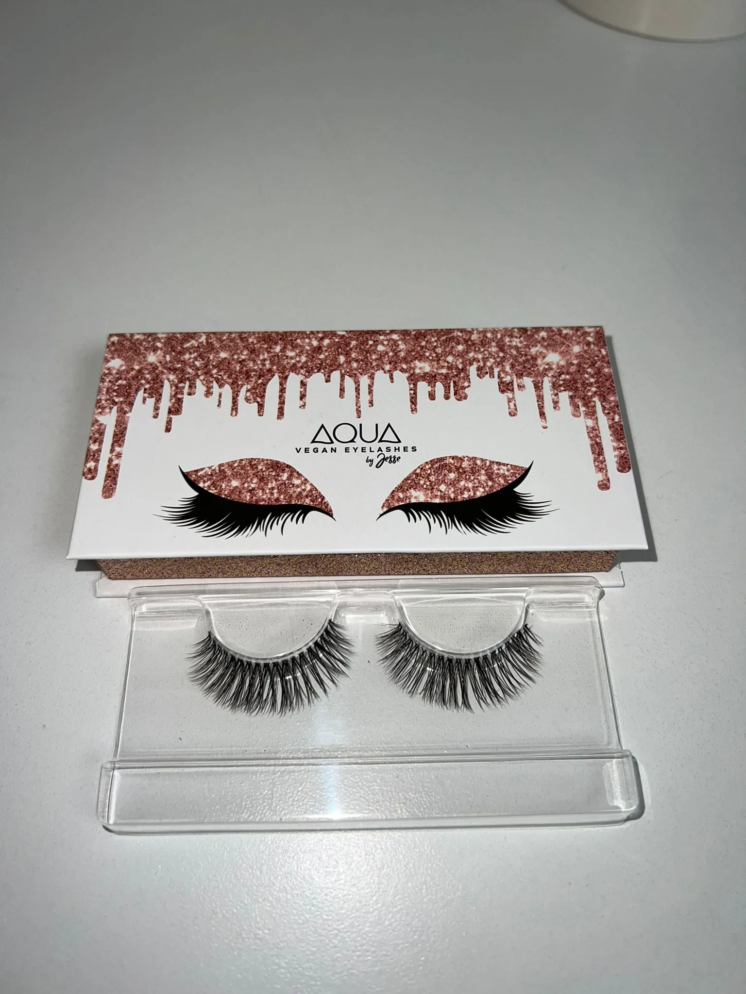 AQUA FAUX EYELASHES