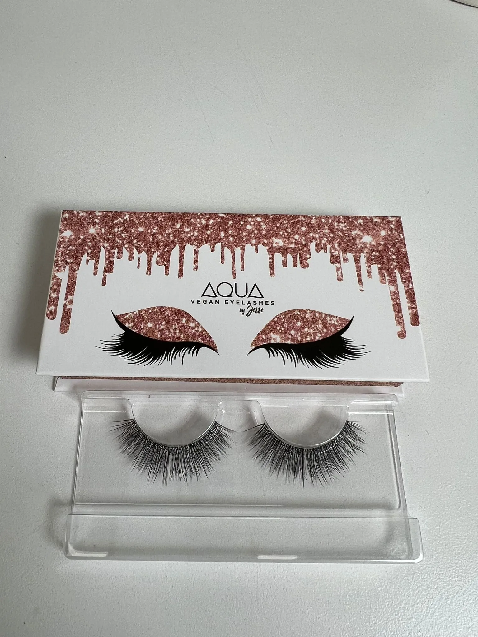 AQUA FAUX EYELASHES