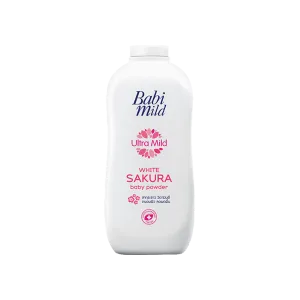 BABI MILD BABY POWDER ULTRA MILD WHITE SAKURA 160G