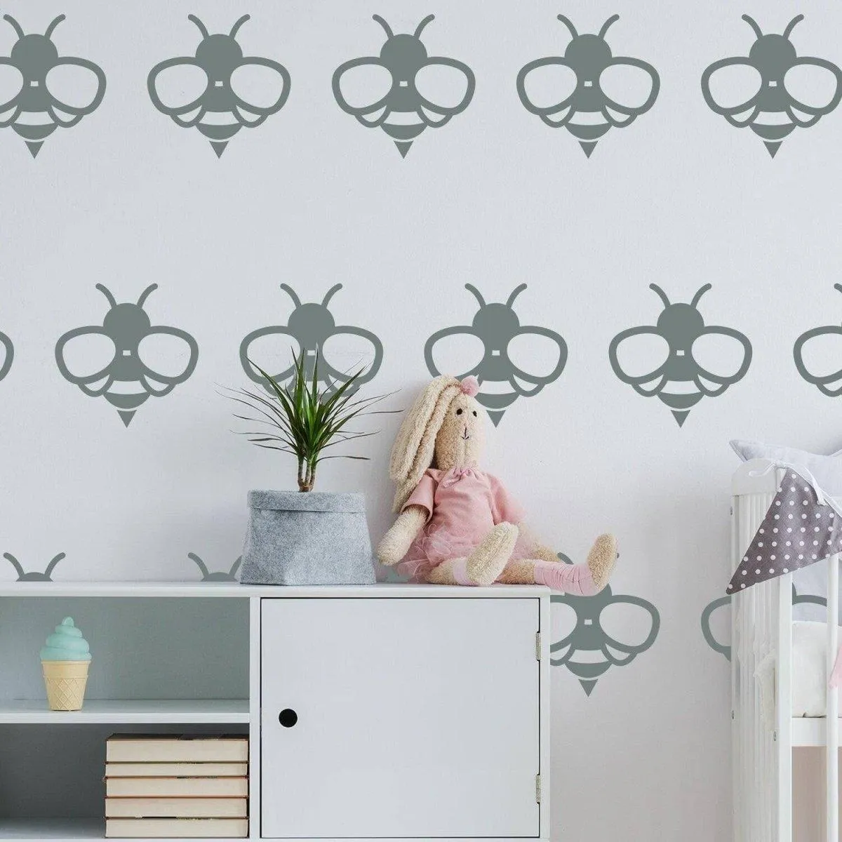 Bumblebee Wall Decals - Enchanting Vinyl Stickers for Interior Decoration