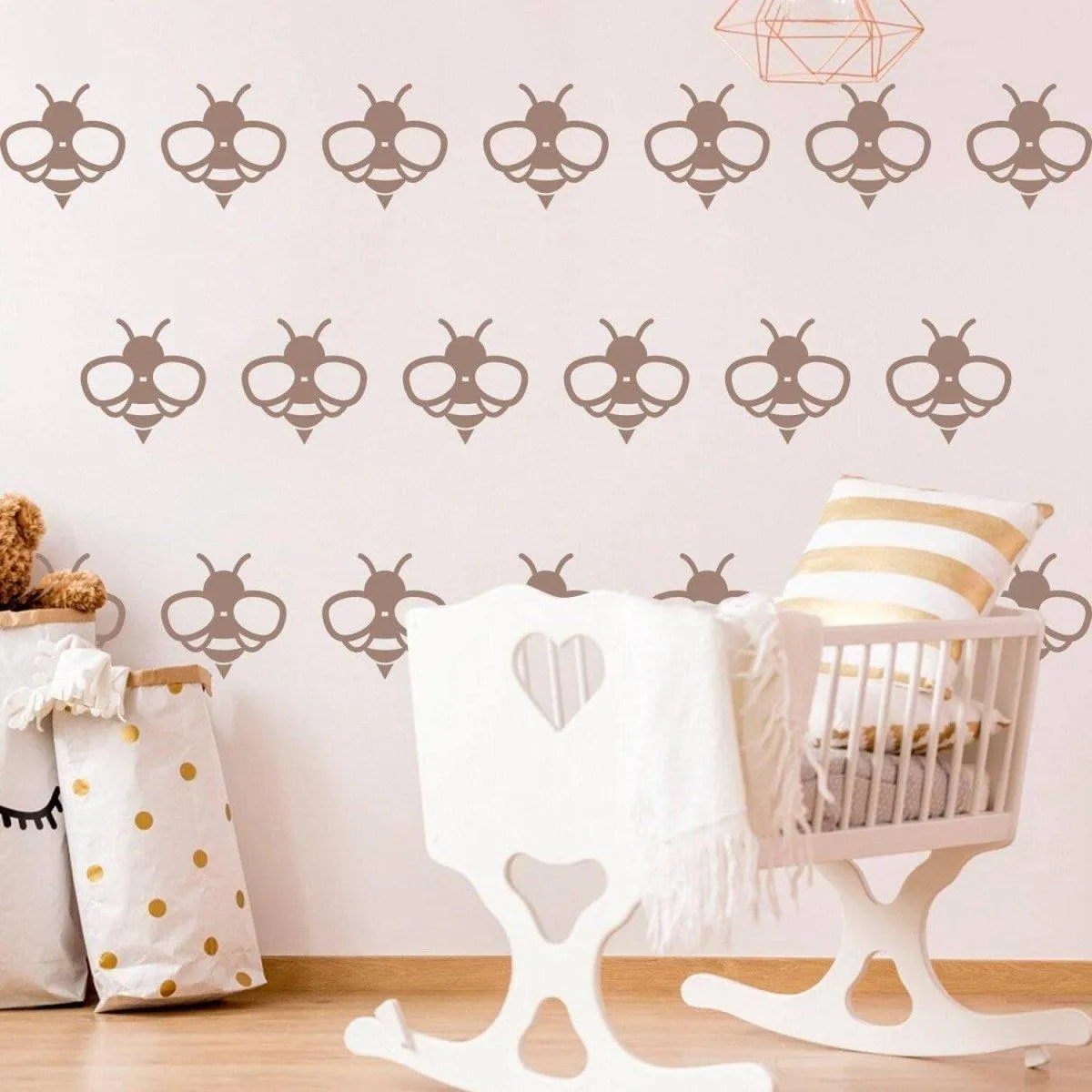 Bumblebee Wall Decals - Enchanting Vinyl Stickers for Interior Decoration