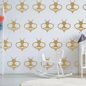 Bumblebee Wall Decals - Enchanting Vinyl Stickers for Interior Decoration