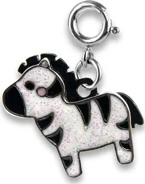 Charm It! Glitter Zebra