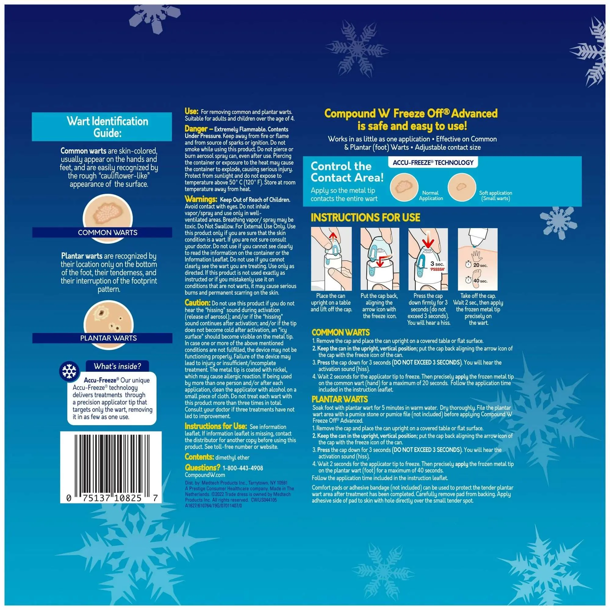 Compound W Freeze Off Advanced Wart Remover with Accu-Freeze