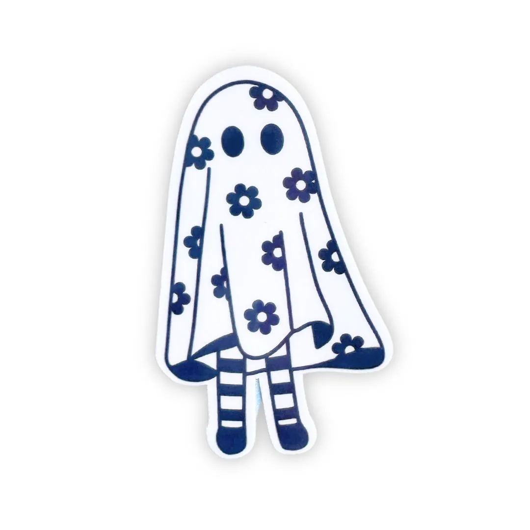 Daisy Ghost Girl Vinyl Sticker