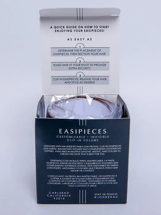 easiPieces 8" L x 6" W | Remy Human Hair Piece (1 Piece)