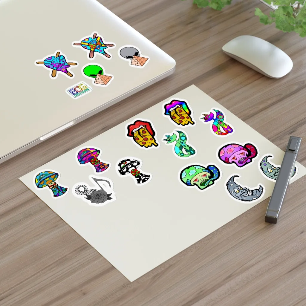 ECG Designs Sticker Sheets