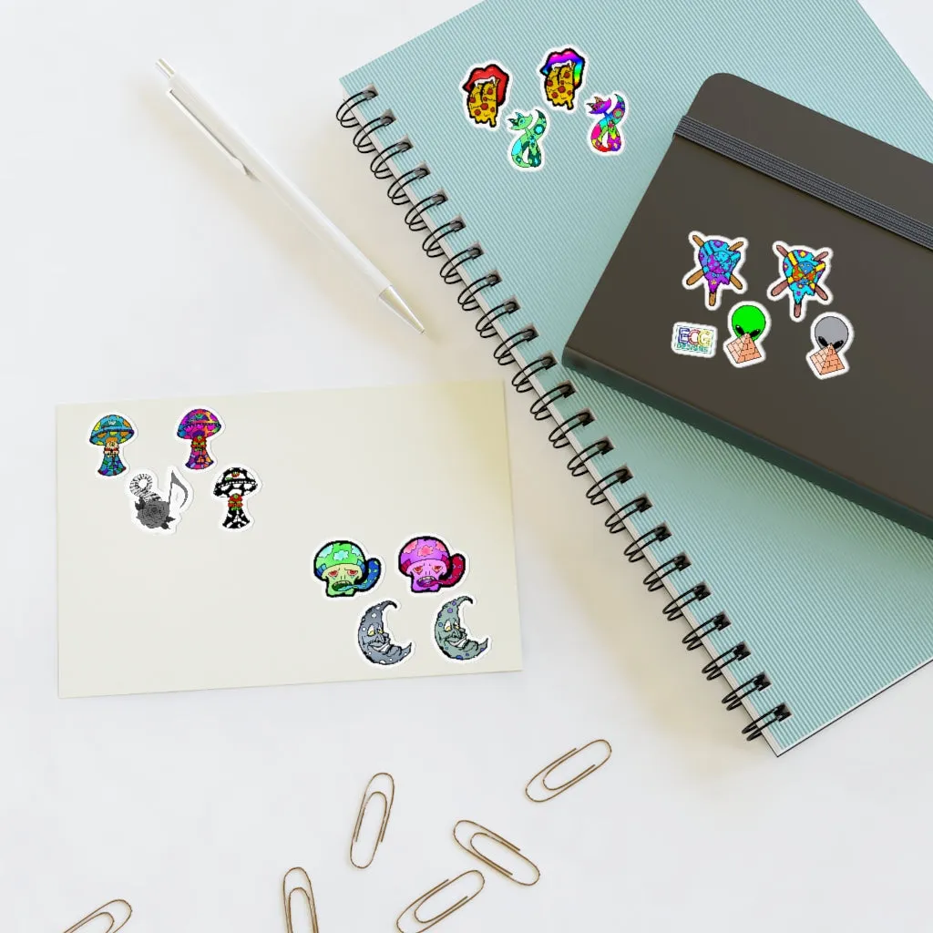 ECG Designs Sticker Sheets