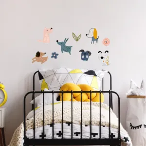 Fabric Wall Decals - Dogs