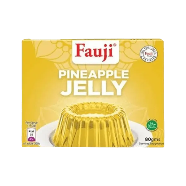 FAUJI PINEAPPLE JELLY 80GM