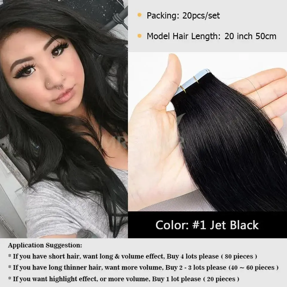 Fine Hair Transformation: Seamless Skin Weft Tape Extensions for Natural Look