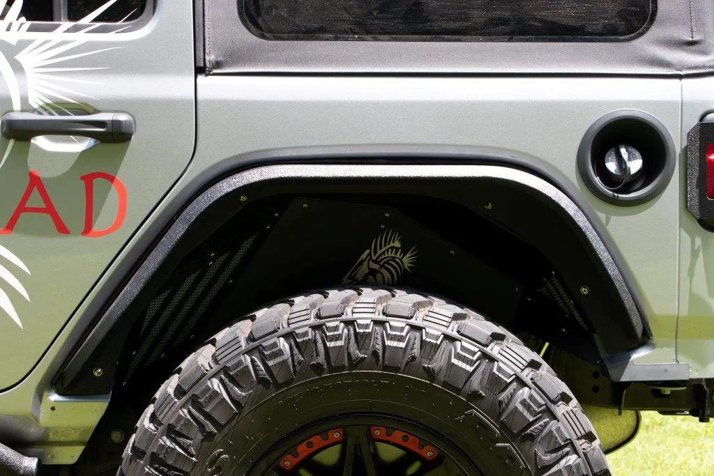 Fishbone Offroad JT Gladiator 2020-Current Rear Steel Elite Fenders