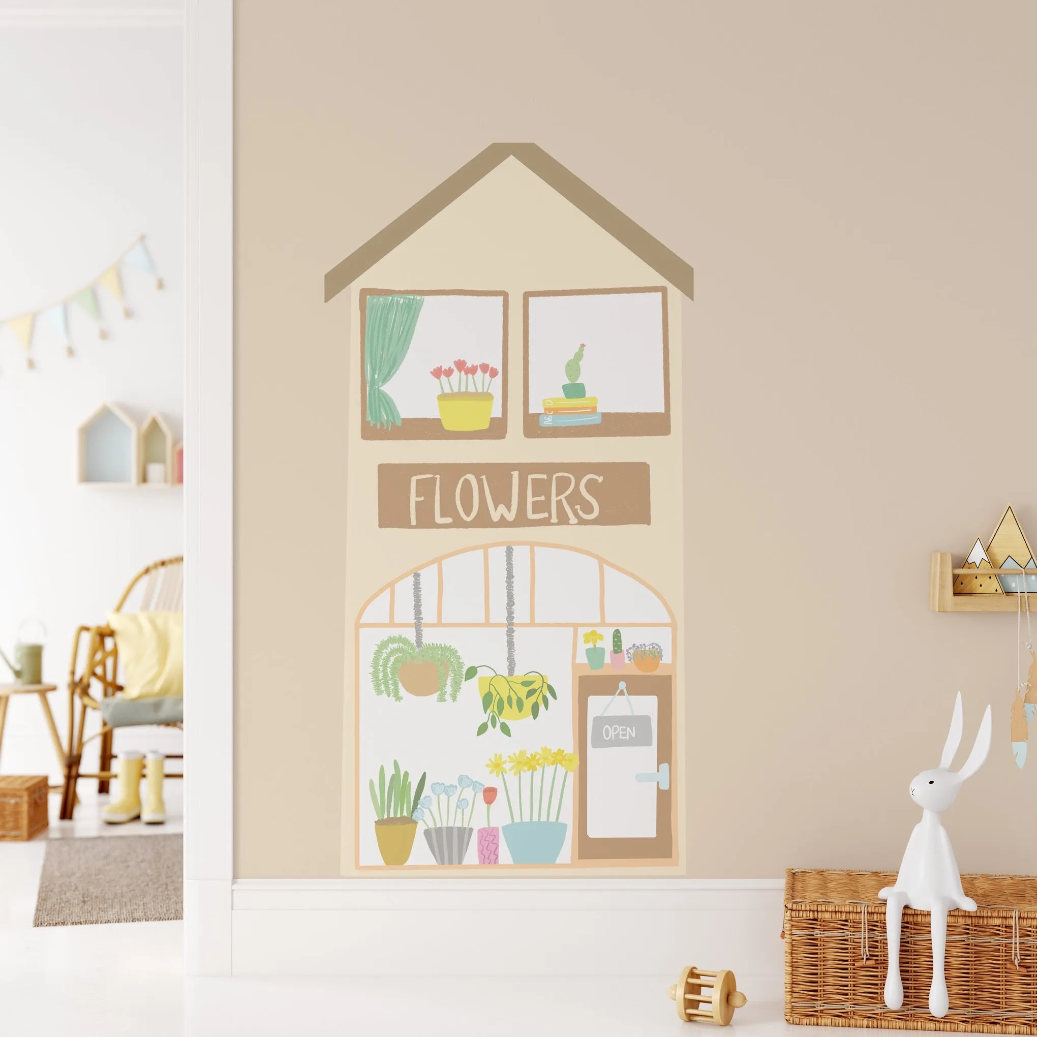 Flower Shop Wall Decal