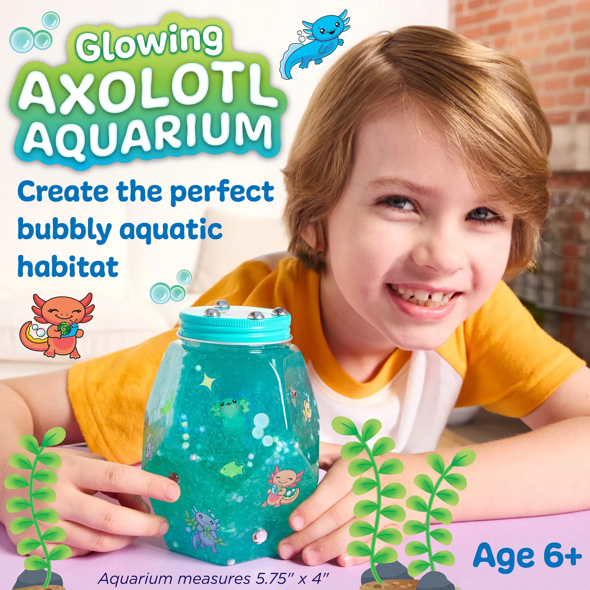 Glowing Axolotl Aquarium - #6500000