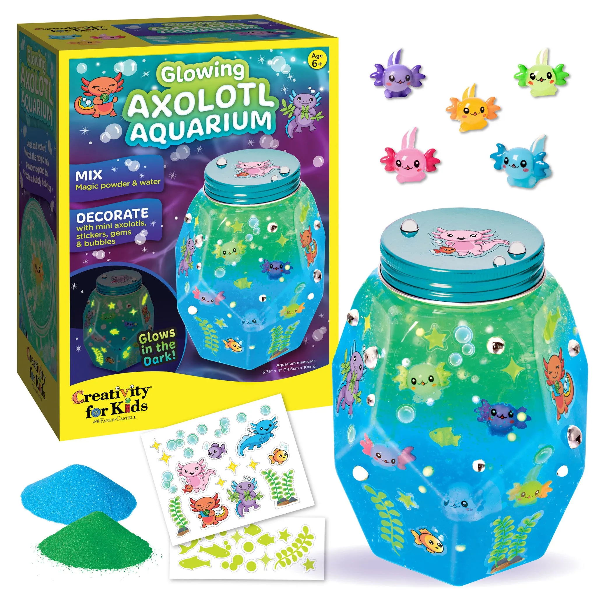 Glowing Axolotl Aquarium - #6500000