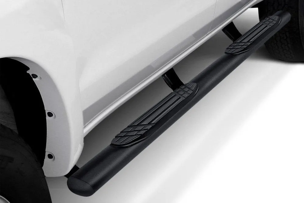 Go Rhino 4" OE Xtreme Oval Side Steps Dodge Ram Quad Cab (02-09) Textured Black or Polished