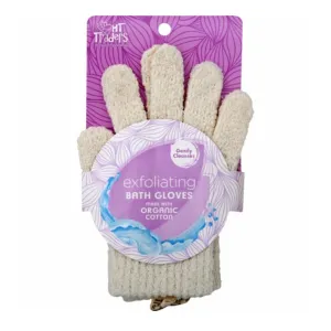 Harris Teeter Traders Organic Cotton Exfoliating Bath Gloves