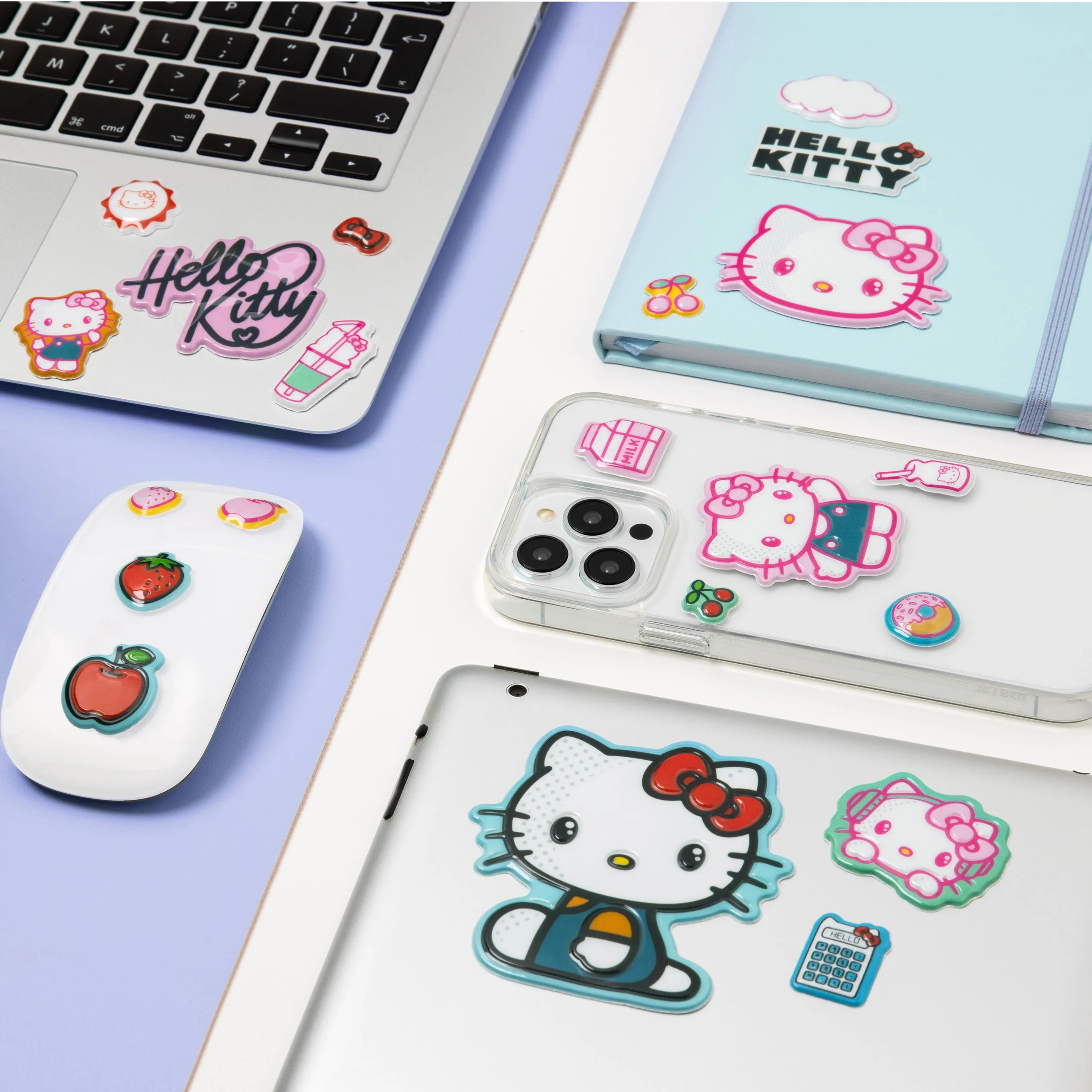 Hello Kitty Puffy Gadget Decals