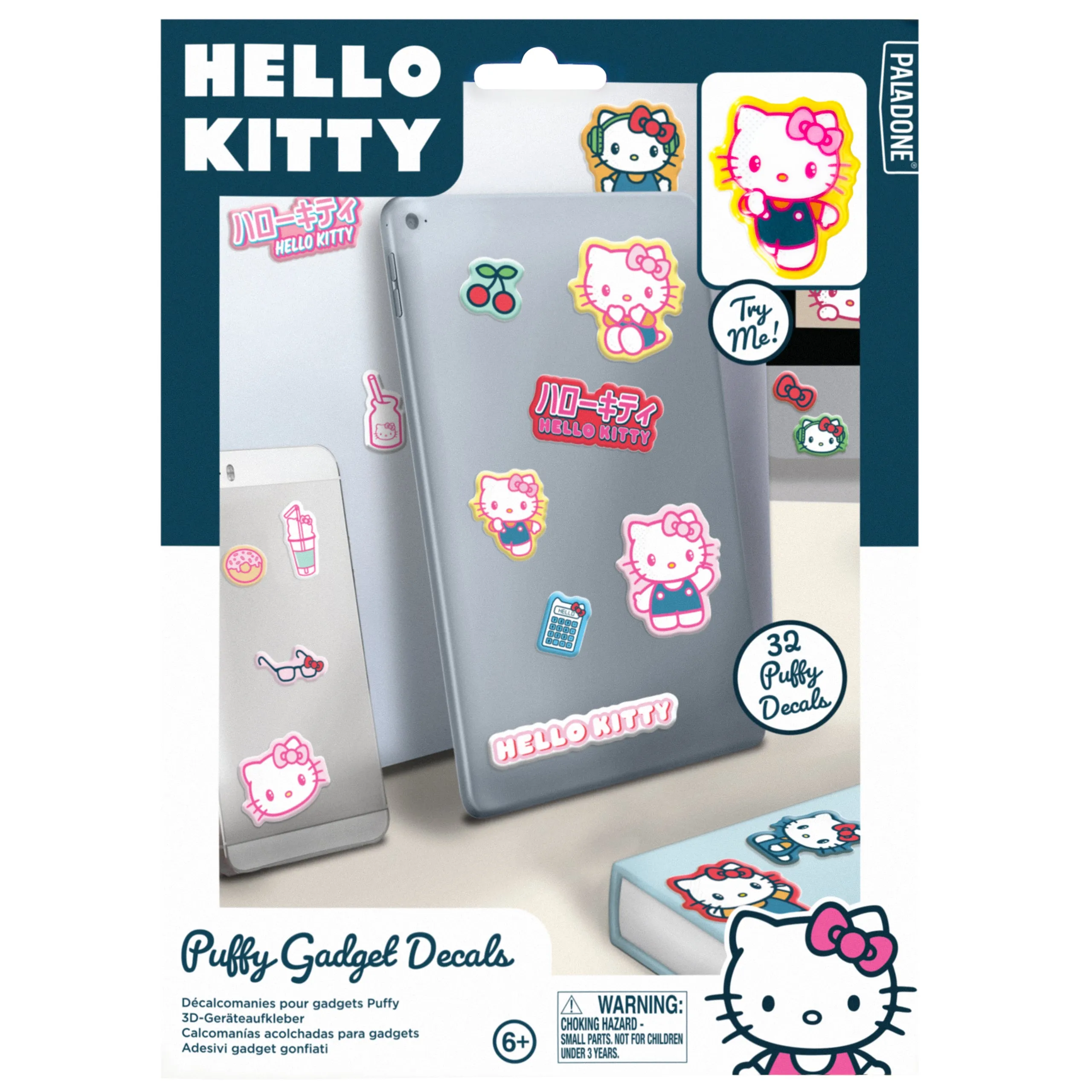 Hello Kitty Puffy Gadget Decals