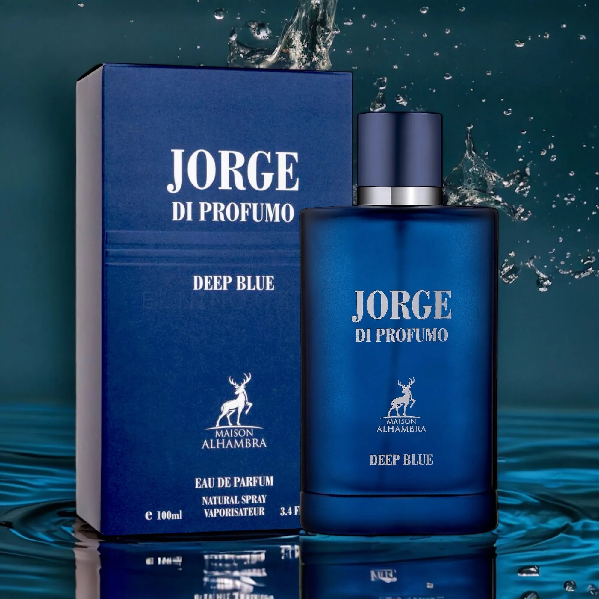 Jorge di Profumo by Maison Alhambra Eau de Parfum Men 3.4 Oz.