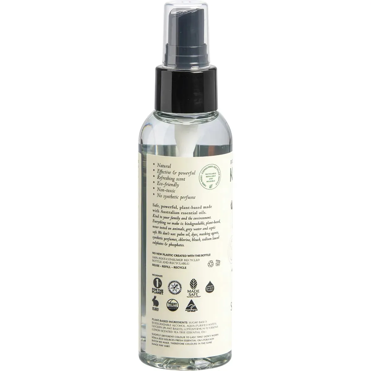 Koala Eco Hand and Surface Spray Lemon Scented Tea Tree