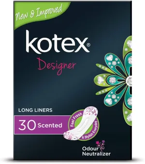 Kotex Long Liners Scented Sanitary Pads 30 PC