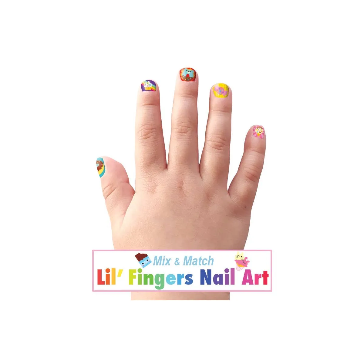 Lil’ Fingers Nail Art-Sweet Shop