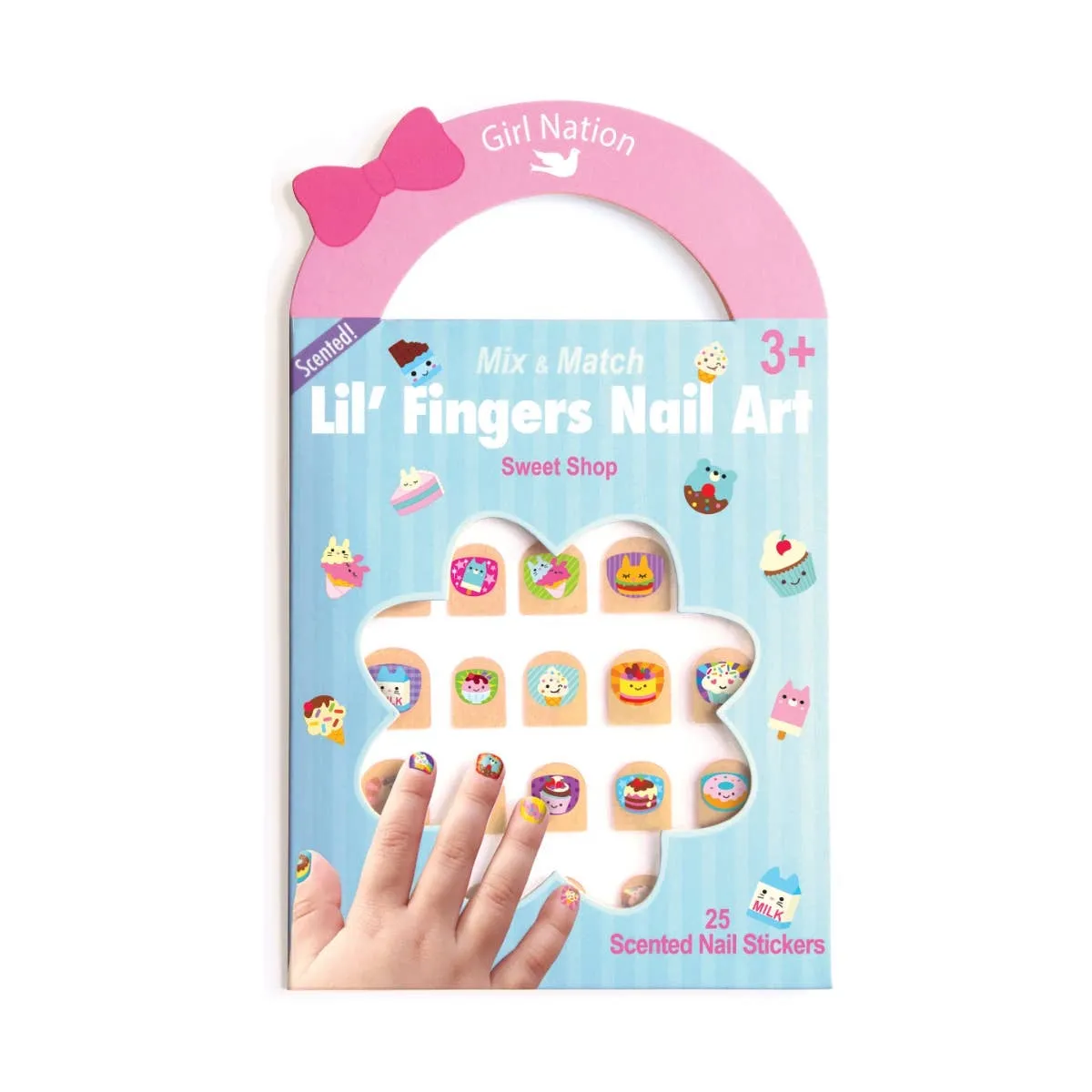 Lil’ Fingers Nail Art-Sweet Shop