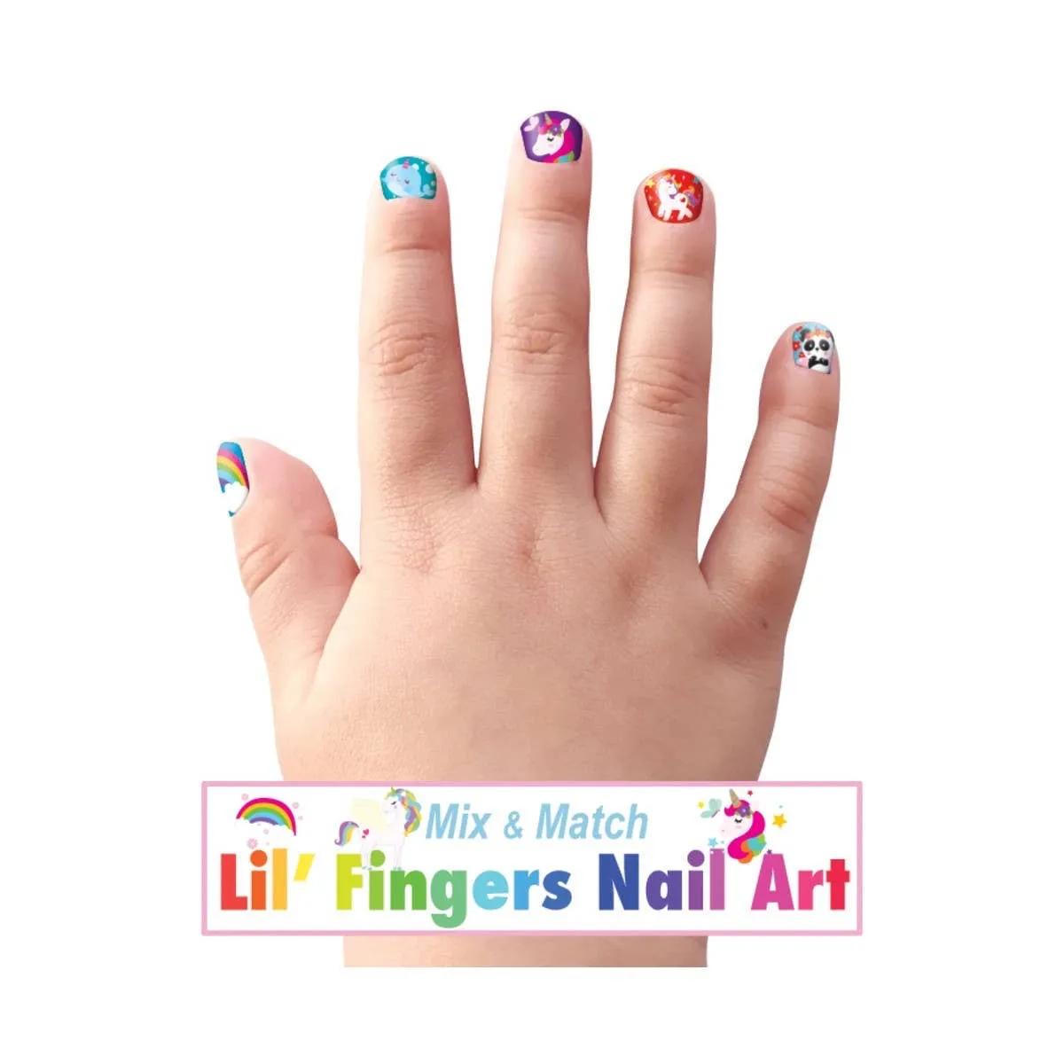 Lil’ Fingers Nail Art-Unicorn Fantasy