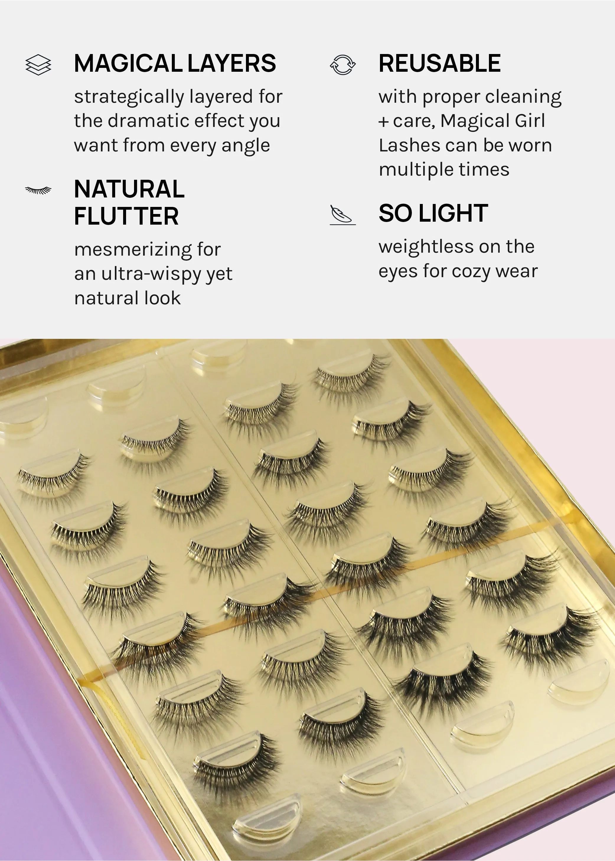 Magical Girl Light Eyelashes – Kirara