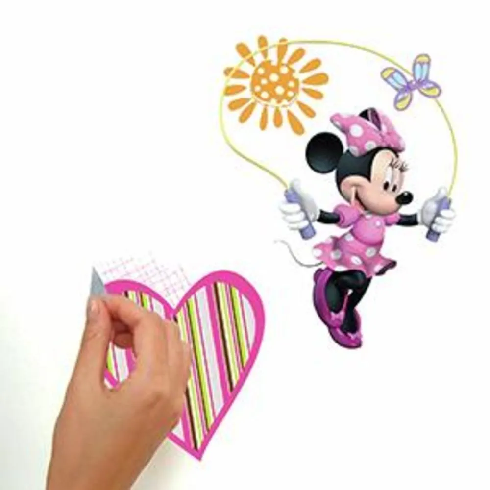 Minnie Mouse Bow-tique Wall Decals