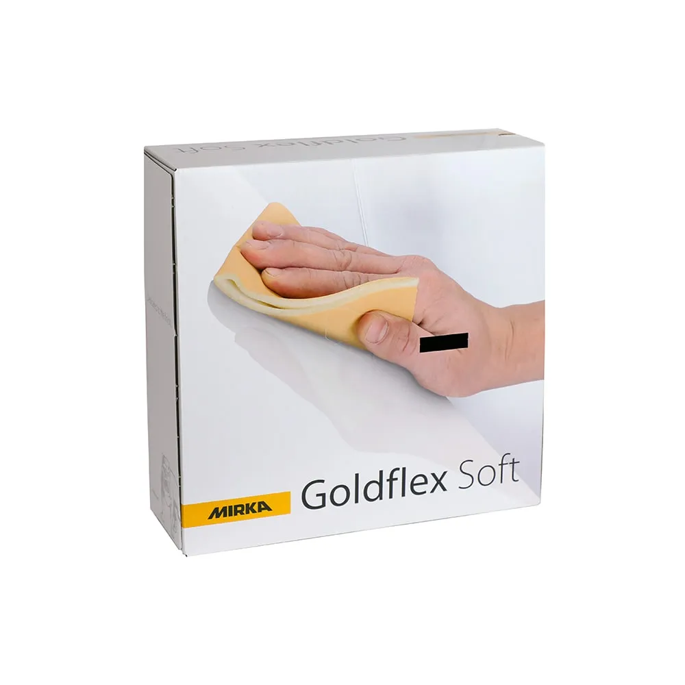 Mirka Goldflex Soft Sanding Pads 115x125mm (Roll of 200)