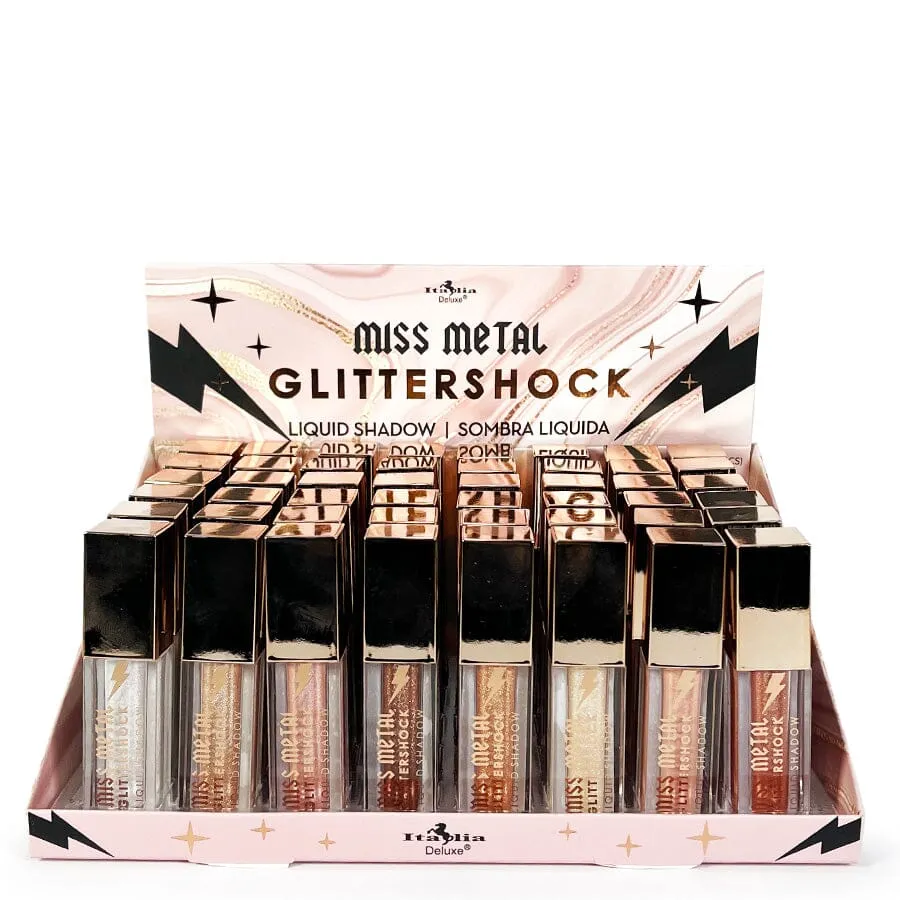 Miss Metal Glittershock Liquid Shadows (48 units)