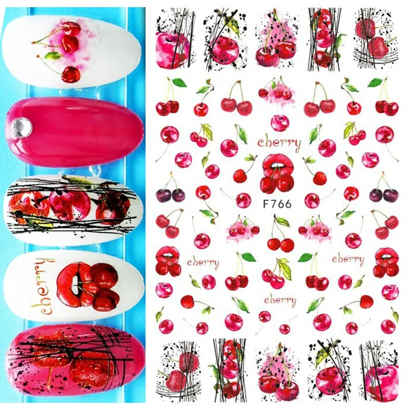 Nail Art Fruit Decals