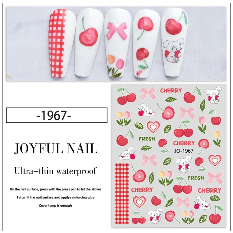 Nail Art Fruit Decals