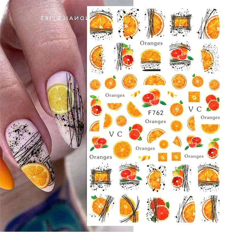 Nail Art Fruit Decals