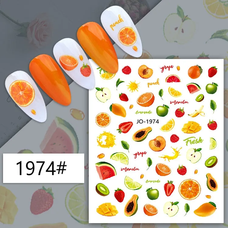 Nail Art Fruit Decals