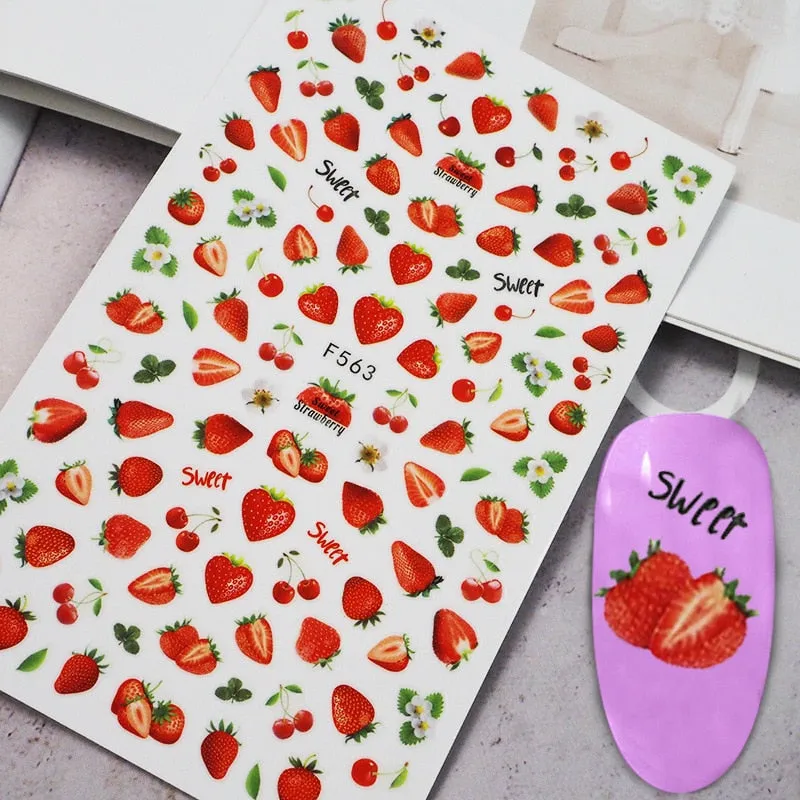 Nail Art Fruit Decals