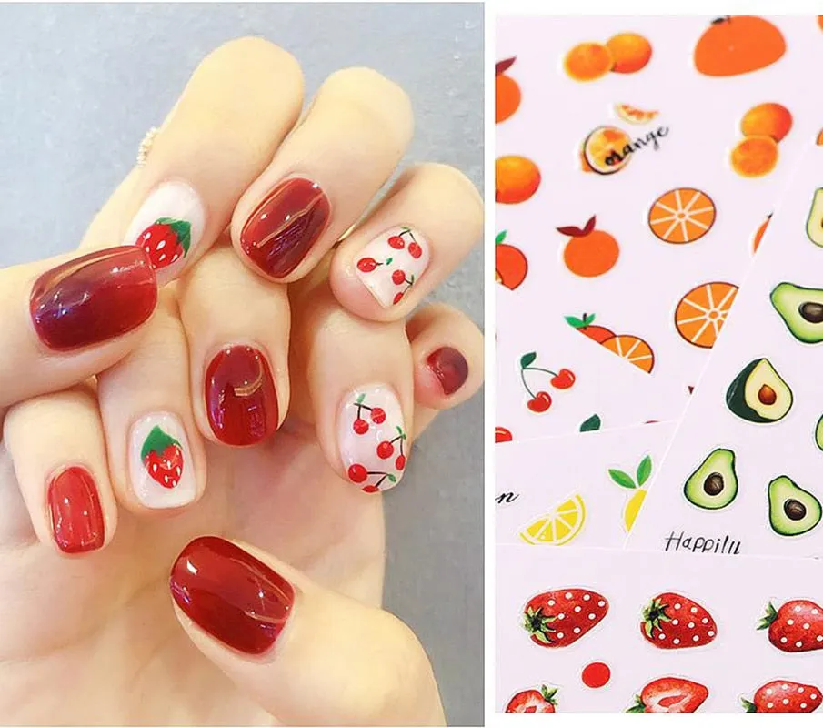 Nail Art Fruit Decals