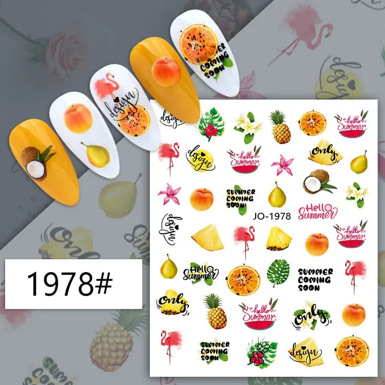 Nail Art Fruit Decals