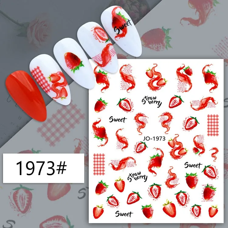 Nail Art Fruit Decals