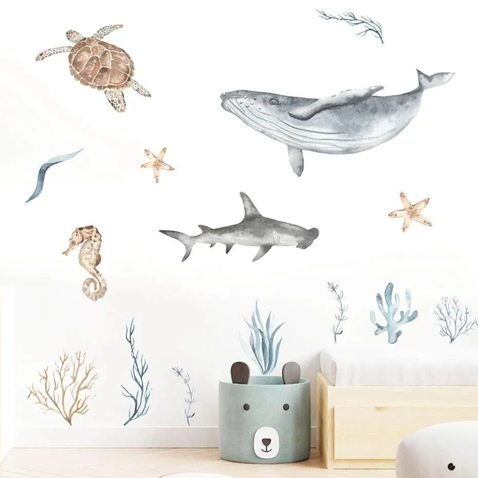 Ocean Animal Wall Stickers