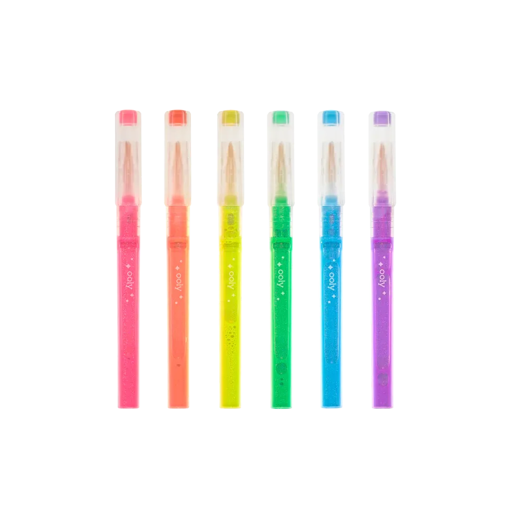 Oh My Glitter! Neon Highlighters - Set of 6