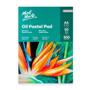 Oil Pastel Pad Premium A4 20 Sheets 200gsm