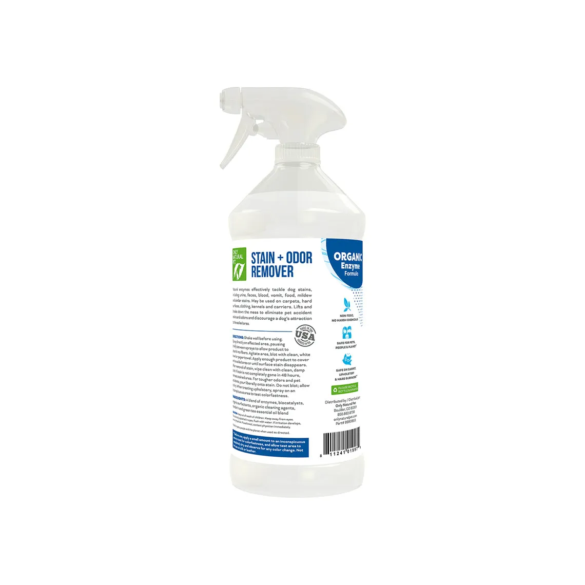 Only Natural Pet Dog Stain & Odor Remover Spray 32 oz